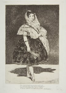 Lola de Valence af Édouard Manet