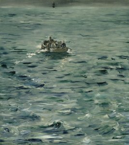 Flugt fra Rochefort af Édouard Manet