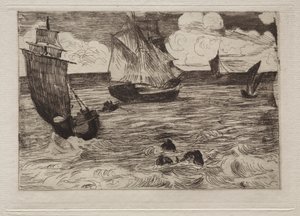 Marine af Édouard Manet