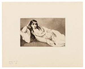 Odalisque af Édouard Manet