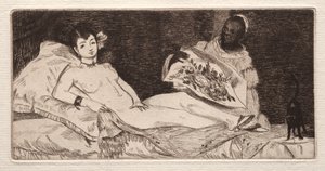 Olympia, 1867. af Édouard Manet