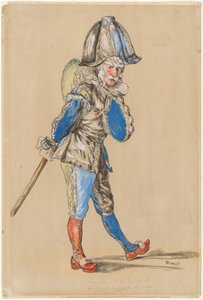 Polichinelle af Édouard Manet