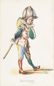 Polichinelle af Édouard Manet