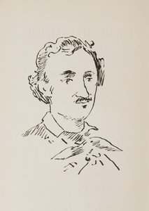 Portræt af Edgar Allan Poe 1809-1849, 1889. af Édouard Manet