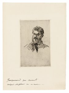 Portræt af Felix Bracquemond