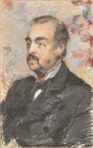 Portræt af Julien de la Rochenoire af Édouard Manet