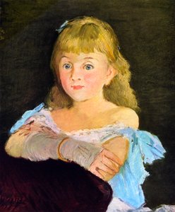 Portræt af Lina Campineanu, 1878. af Édouard Manet