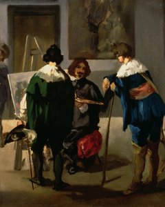 Scene i et spansk studie, ca. 1860 af Édouard Manet