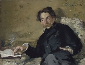 Stephane Mallarme af Édouard Manet