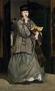 Gadesangerinden af Édouard Manet