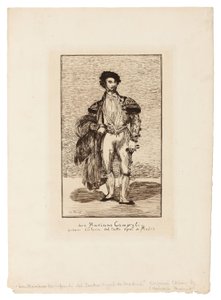 Balletdanseren (Don Mariano Camprubi) af Édouard Manet