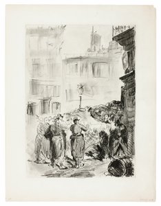 Barrikaden af Édouard Manet