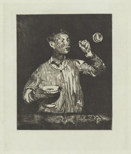 Drengen med sæbebobler Drengen med sæbebobler, 18681869. af Édouard Manet