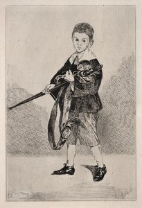 Drengen med et sværd af Édouard Manet