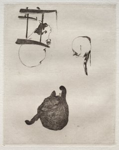 Kattene af Édouard Manet