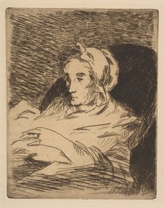 Den rekonvalescente Suzanne Manet, 1879-81. af Édouard Manet