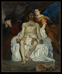 Den døde Kristus med engle af Édouard Manet