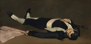 Den døde toreador af Édouard Manet
