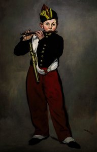 The Fife Player 1866 (Olie on Canvas) af Édouard Manet