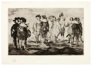 De små kavalerer af Édouard Manet