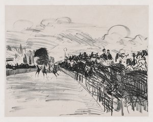Løbet, 1865. af Édouard Manet