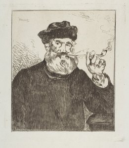 Rygeren af Édouard Manet