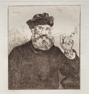 Rygeren af Édouard Manet