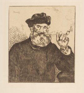 Rygeren. af Édouard Manet