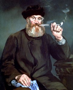 Rygeren, 1866 af Édouard Manet