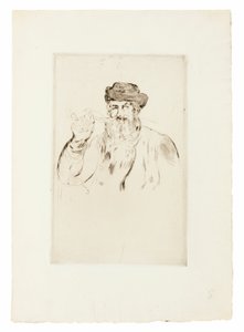 Rygeren II af Édouard Manet