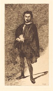 Den tragiske skuespiller af Édouard Manet