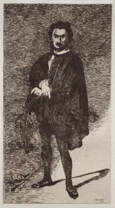 Den tragiske skuespiller af Édouard Manet