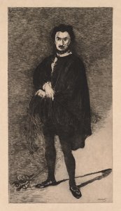Den tragiske skuespiller af Édouard Manet