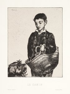 Gadedrengen af Édouard Manet