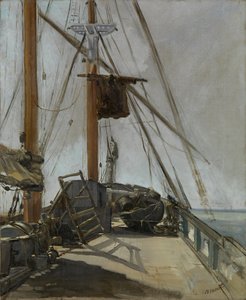 Skibsdækket af Édouard Manet