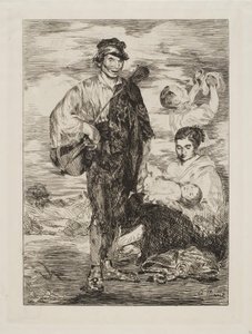 Sigøjnerkvinder af Édouard Manet