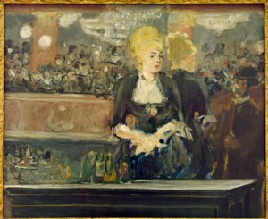 Studér til baren på Folies-Bergère af Édouard Manet