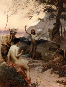 Orfeus, 1884. af Édouard Rosset Granger