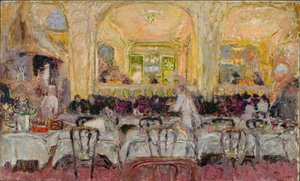 Café Wepler af Edouard Vuillard