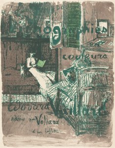 Cover til albummet Landscapes and Interiors, 1899. af Edouard Vuillard