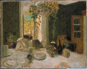 Spisestuen af Edouard Vuillard