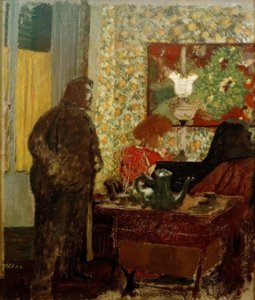 Interiør med Misia Natanson ved klaveret (Cipa lytter til Misia af Edouard Vuillard