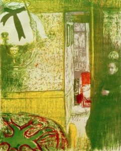 Interiør til affjedringen af Edouard Vuillard