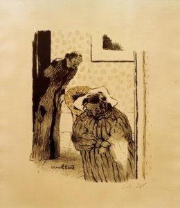 lur eller rekonvalescens af Edouard Vuillard