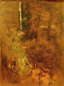 Vintimillepladsen i morgentågen af Edouard Vuillard