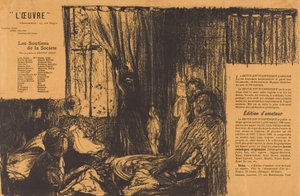 Tilhængere af samfundet af Edouard Vuillard