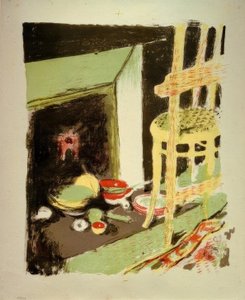 Ildstedet af Edouard Vuillard