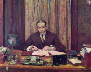 Lucien Rosengart (1881-1976) c.1925 af Edouard Vuillard