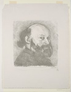 Portræt af Cézanne