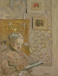 Portræt af Madame Vuillard, kunstnerens mor, ca. 1910